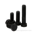 Class 8.8 black oxide coating outer hexagon bolt GB5781